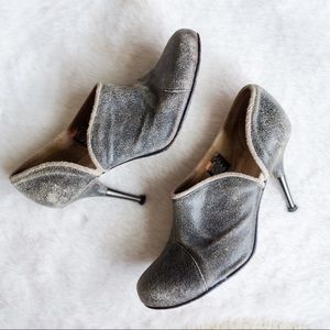 Diesel Distressed Leather Heels